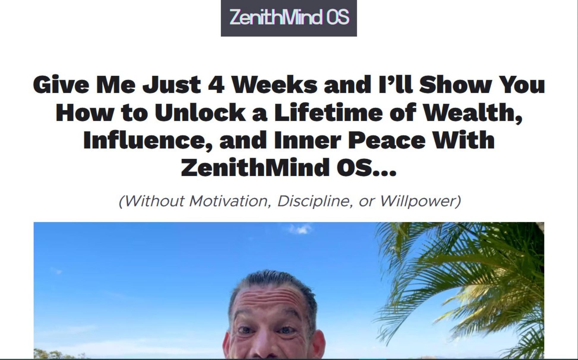 ZenithMind OS by Rich Schefren